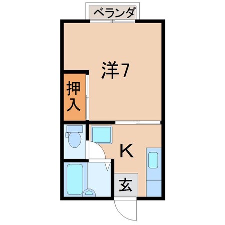 カーサビアンカの物件間取画像